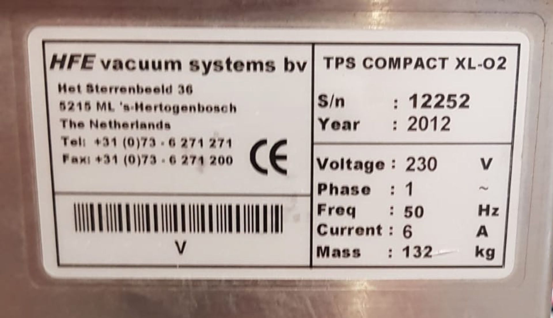 Turbo Vac Tray Sealer TPS Compact XL - Image 4 of 6