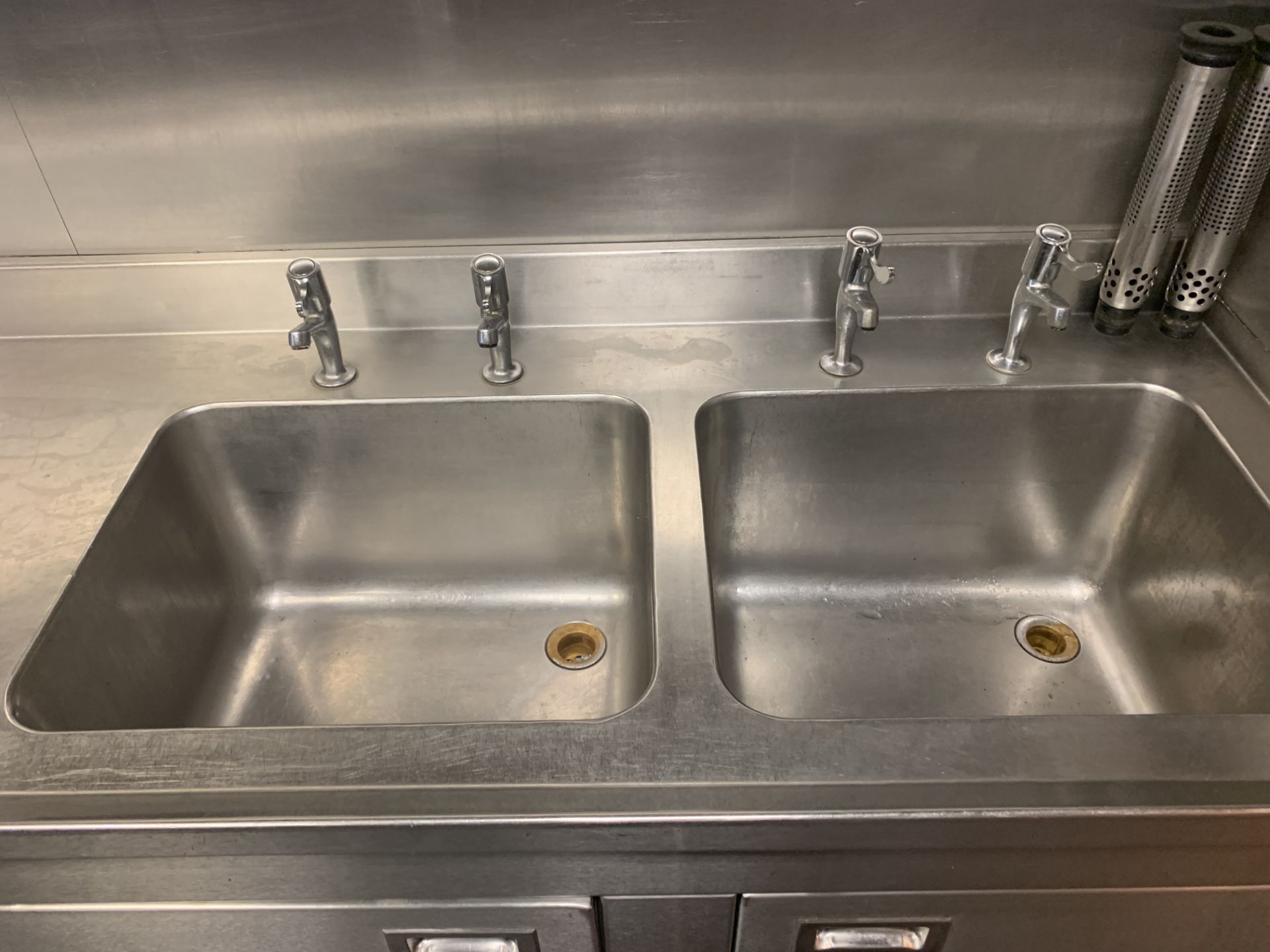 Double Utensil Sink and Drainer - Image 5 of 5