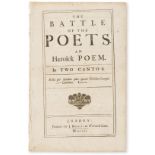 Cooke (Thomas) The Battle of the Poets. An Heroick Poem, first edition, 1725.