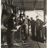 Beaton (Cecil, 1904-1980) Two photographs of the Tyneside Shipyards; and a River landscape, three …