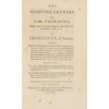 Fabrice (Friedrich Ernst von) The Genuine Letters of Baron Fabricius ... to Charles XII. of …