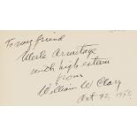 Merle Armitage.- Briggs (Grace M.) The Honnold Library: The William W. Clary Oxford Collection..., …