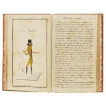 French commonplace book.- Voison (Captain, 18th Regiment of the line, French army) Vade mecum, …