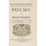 Bland (Mr.) The Constellation: Poems, on Several Occasions, first edition, Printed, and Sold by …