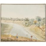 Bangladesh.- India.- English School (active 1799 and later) A group of six views of Jashore …