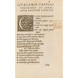 Catullus (Gaius Valerius) Catullus. Tibullus. Propertius., first Colines edition, based on the …