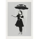 Banksy (b.1974) Nola (White Rain)