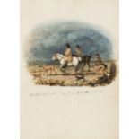 Crawhall (Joseph) An album of 33 leaves of watercolours and drawings by members of the Crawhall …