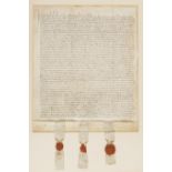 Henry IV's embassy to the Countess of Flanders.- Henry IV.- Safe conduct issued by John Croft, …