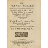 [Loiseau de Tourval (Jean)] The French Herald summoning all True Christian Princes to a generall …