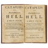 [Atkins (Maurice)] Cataplus: or, Aeneas his Descent to Hell. A Mock Poem, first edition, modern …