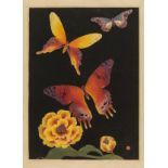 Detmold (Edward Julius, 1883-1957) Butterflies, etching and aquatint printed in colours