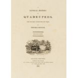 Bewick (Thomas) A General History of Quadrupeds, seventh edition, large paper copy, Newcastle, …