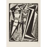 Kupka (František) Quatre Histoires de Blanc et Noir, number 146 of 300 copies, woodcut title & 25 …