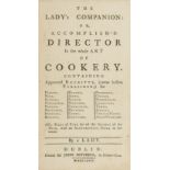 Cookery.- Lady's Companion (The): or, Accomplish'd Director in the whole Art of Cookery...By a …