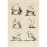 Henry Moore (1898-1986) Six Sculpture Motives (Cramer 154)