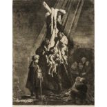 Rembrandt van Rijn (1606-1669) The Descent from the Cross: Second Plate