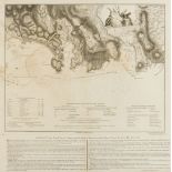 Caribbean.- Battle of St. Lucia.- Faden (William) Sketch of Part of the Island of Ste. Lucie, map …