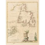 Canada.- Zatta (Antonio) Le Isole di Terra Nuova e Capo Breton di Nuova Projezione, 1778.