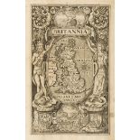 British Isles.- Camden (William) Britannia, decorative frontispiece, [circa 1610].