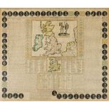British Isles.- Chatelain (Henri Abraham) Cart Pour L'Introduction a L'Histoire D'Angleterre .., …