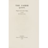 Spenser (Edmund) The Faerie Queene, 2 vol., limited edition 350, this copy un-numbered, Cambridge, …