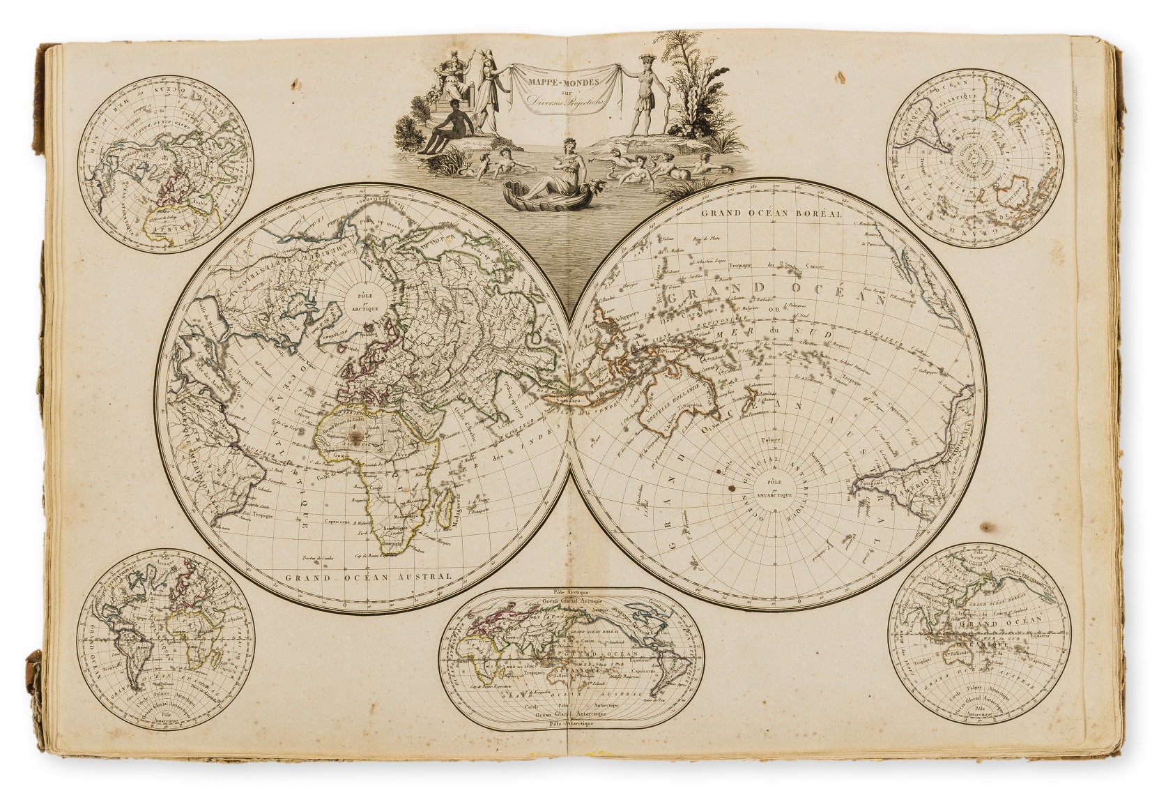 World.- Malte-Brun (M.) Atlas Supplémentaire du Précis de la Géographie Universelle, Paris, 1812 § …