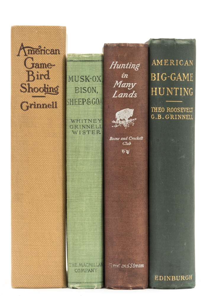 Big-Game.- Roosevelt (Theodore) and George Bird Grinnell American Big-Game Hunting, first English …