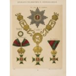 Medals & decorations.- Rosenfeld (Friedrich Heyer von) Die Orden und Ehrenzeichen der k. und k. …