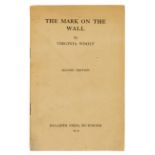 Hogarth Press.- Woolf (Virginia) The Mark on the Wall, first separate edition, Hogarth Press, June …