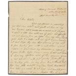 Artillery Officer.- Harvey (William) 8 Autograph Letters signed to Richard Lambert of Bristol, …