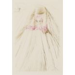 Salvador Dali (1904-1989) Queen with silk tunic (Field no.70-10 N; M & L 419)