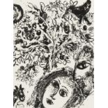 Marc Chagall (1887-1985) Le Couple devant L'Arbre; Devant la Tableau (Cramer 43)