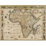 Africa.- Speed (John) Africae, described the manners of their habits, and buildings, 1626.