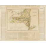 Americas.- New York.- Buchon (Jean Alexandre) Carte Geographique, Statistique et Historique du …