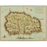 Saint Helena.- Read (Lieut. R.P.) Geographical Plan of The Island & Forts of Saint Helena, 1815.