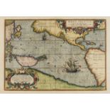 Pacific Ocean.- Ortelius (Abraham) Maris Pacifici, (quod vulgo Mar del Zur), 1589.