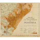 Africa.- Military maps.- Survey Dept. (Lagos, Nigeria) Map of the Colony and Protectorate of …