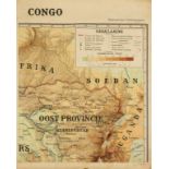 Africa.- Military maps.- Militair Geografisch Instituut. Brussel. Belgisch Congo, [c. 1930-1950] (4)