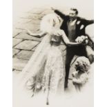 NO RESERVE Norman Parkinson (1913-1990) The Wedding Embrace; Wedding Couple with Bridesmaids