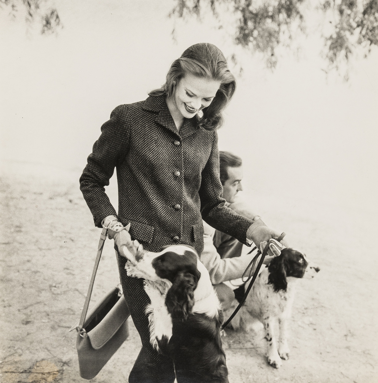 NO RESERVE Norman Parkinson (1913-1990) Susan Abraham and Spaniels