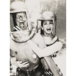 NO RESERVE Norman Parkinson (1913-1990) Parks and Carmen in Diving Helmets; Parks and Annie at Seasi