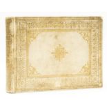 Blank Paper.- binding.- An album of c.84 sheets of plain, light blue and buff paper, 1830.