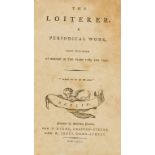 Jane Austen.- [Austen (James)] The Loiterer, a Periodical Work, first Dublin edition, Dublin, 1792.