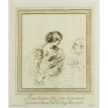 Old master drawings.- Nolli (Carlo, fl. 1752-1770) Twelve prints after drawings by Guercino, …