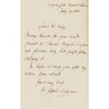 Letters.- Collection, including: Sala, Gladstone, William Gifford Palgrave, Thomas Milner Gibson, …