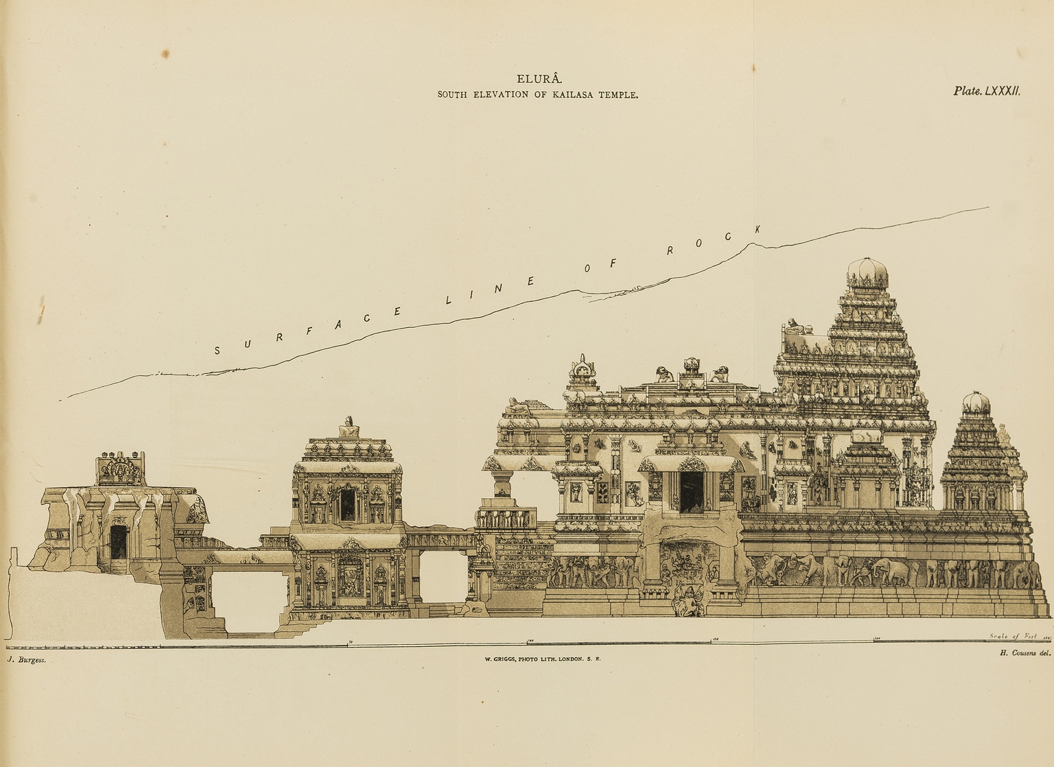 Indian Art.- Fergusson (James) and James Burgess. The Cave Temples of India, first edition, 99 …