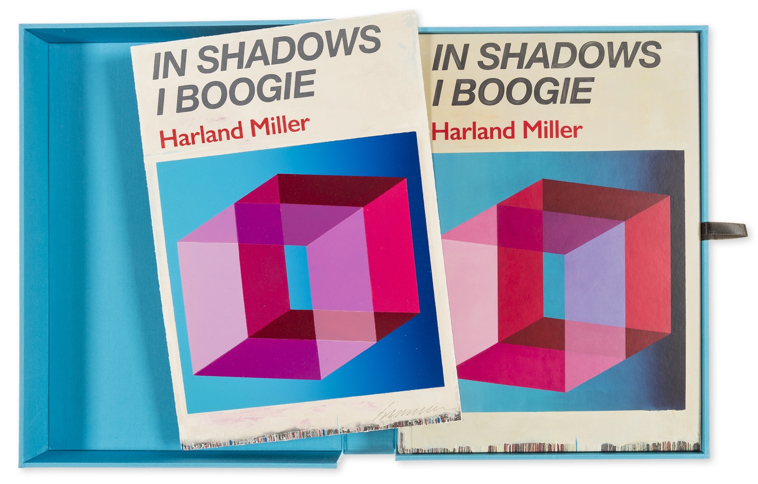 Harland Miller (b.1964) In Shadows I Boogie (Blue) - Image 2 of 2