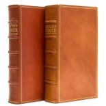 Nonesuch Press.- Homer. The Iliad [and] The Odyssey, limited editions, original russet morocco, …