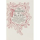 Plato. Phaedrus: A Dialogue, one of 90 copies on Arches, San Francisco, Greenwood Press, 1976 and …